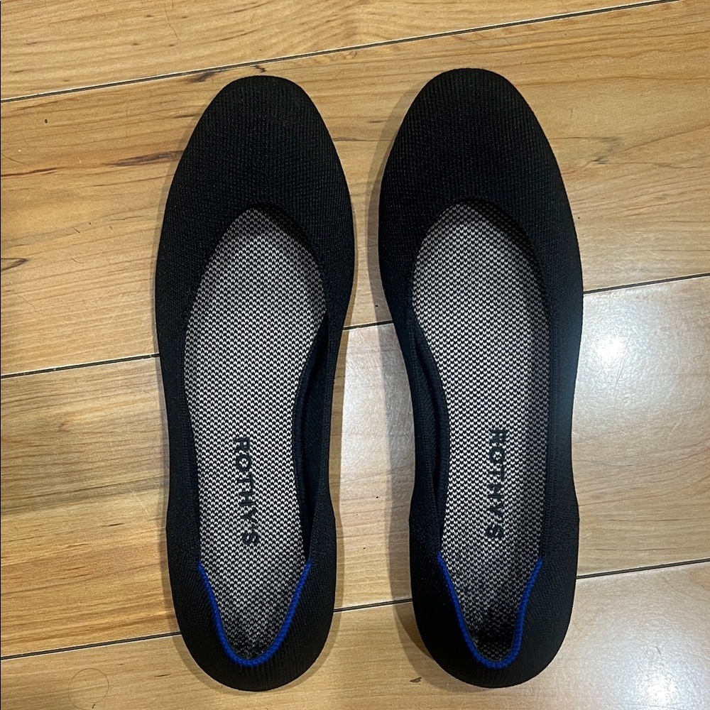 Rothy’s Black and Blue Women's Flats